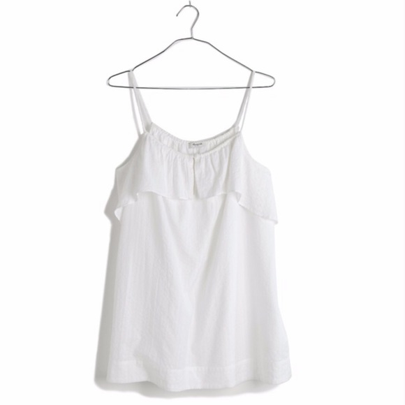 Madewell Ruffle Tank - Picture 3 of 6